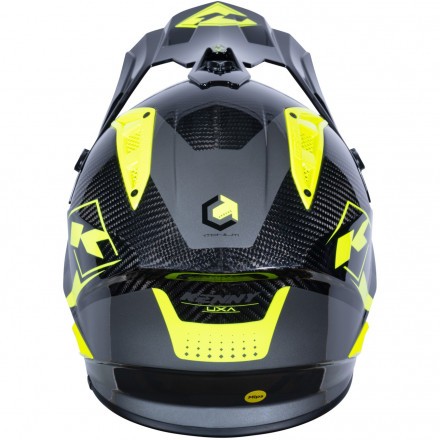 Мотошлем Kenny Titanium Carbon Neon Yellow