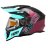 Шлем 509 Delta R3L Teal Maroon Galaxy с подогревом 