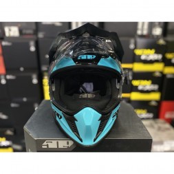 Шлем 509 Delta R3L Teal Maroon Galaxy с подогревом 