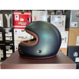 Мотошлем Guang Full Face Custom Dark Green