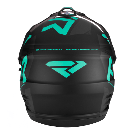 Шлем FXR Torque X Team Black/Mint W/ E Shield &amp; Sun Shade с подогревом