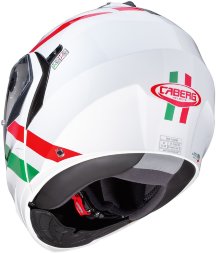 Мотошлем Caberg Duke II, цвет Белый/Зеленый/Красный Superlegend Italia