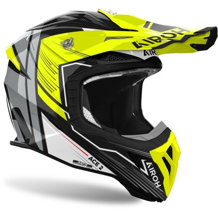 Шлем AIROH Aviator Ace 2 Engine Yellow Gloss 