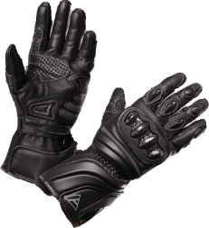 Мотоперчатки кожаные Modeka Race Tech Black