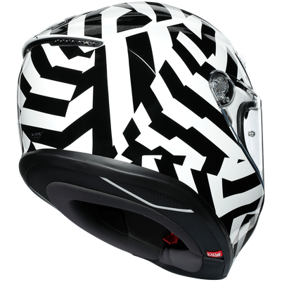 Мотошлем AGV K-6 Multi Secret Black/White
