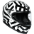 Мотошлем AGV K-6 Multi Secret Black/White