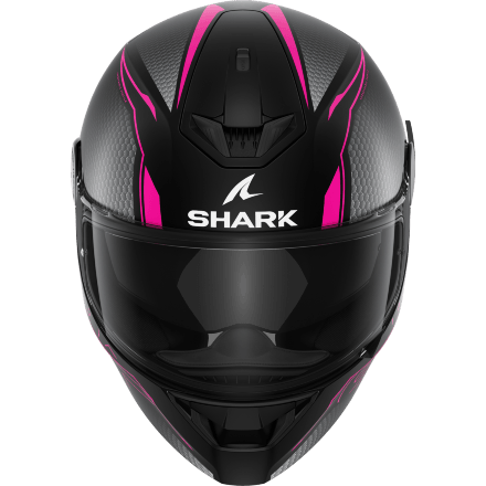 Мотошлем Shark D-skwal 2 Cadium, цвет Черный Матовый/Фиолетовый