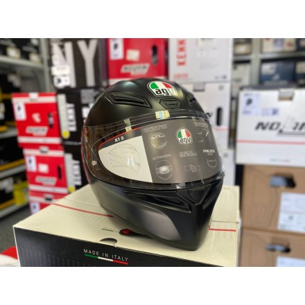 Мотошлем AGV K1 S E2206 Black Matt