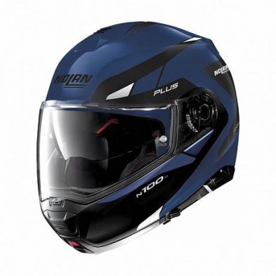 Nolan N100 5 Plus Milestone N Com 051 Grey Black Red
