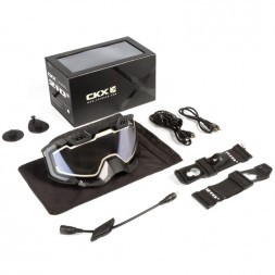 Очки CKX 210° Original Heated Black/Clear Lens с подогревом 