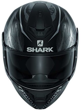 Мотошлем Shark D-skwal Shigan, цвет Черный Матовый/Серый Матовый