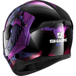 Мотошлем Shark D-skwal 2 Atraxx, цвет Черный/Розовый