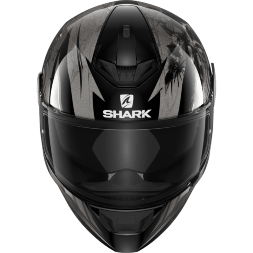 Мотошлем Shark D-skwal 2 Atraxx, цвет Серый/Черный