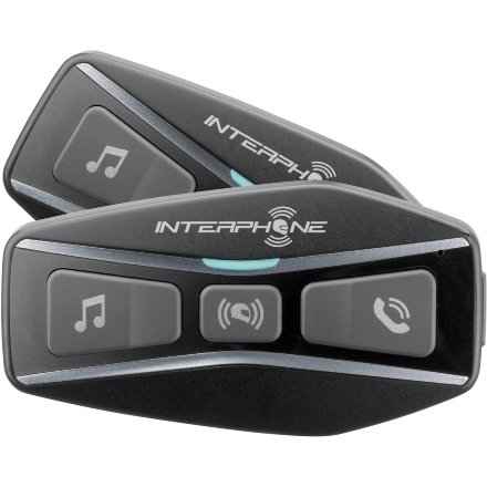 Мотогарнитура Bluetooth Interphone U-COM 4 (комплект из 2 шт)