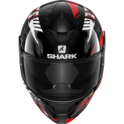 Мотошлем Shark D-skwal 2 Penxa, цвет Черный/Красный