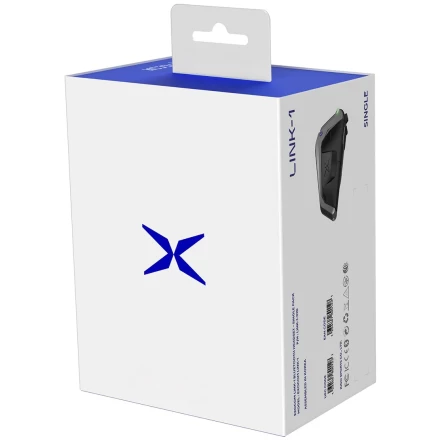 Bluetooth мотогарнитура Scorpion Exo Com LINK-1 Single, цвет Серебристый