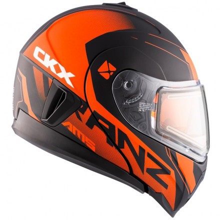 Шлем CKX Tranz 1,5 Ams DL+EDL Caliber Matt Orange