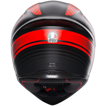 Мотошлем AGV K1 Multi Warmup Matt Black/Red
