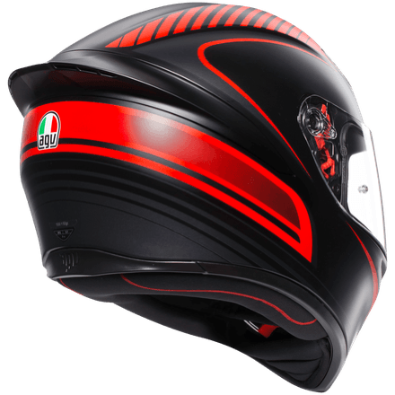 Мотошлем AGV K1 Multi Warmup Matt Black/Red