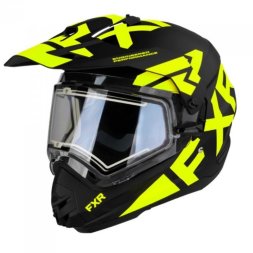 Шлем FXR Torque X Team Blk/Hi-Vis с подогревом 