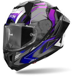 Мотошлем AIROH GP 800 Must Blue Gloss 