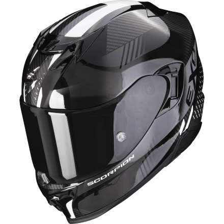 Мотошлем Scorpion Exo-520 Evo Air Laten, цвет Черный/Белый