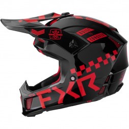 Шлем FXR Clutch Gladiator Nuke Red