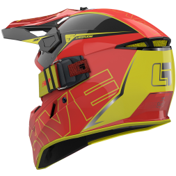 Шлем 509 Latitude Ignite Red-Vis с подогревом  