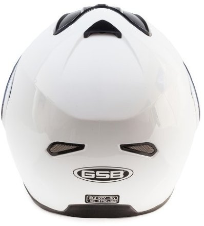 Шлем модуляр GSB G-339 White Glossy 