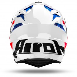 Шлем Airoh Commander 2 Reveal Blue/Red Gloss
