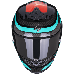 Мотошлем Scorpion Exo-R1 Evo Air Vatis, цвет Черный/Синий/Красный