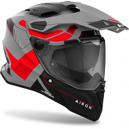 Шлем Airoh Commander 2 Reveal Red Fluo Matt