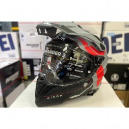 Шлем Airoh Commander 2 Reveal Red Fluo Matt