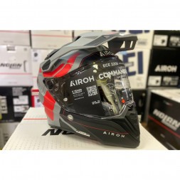 Шлем Airoh Commander 2 Reveal Red Fluo Matt