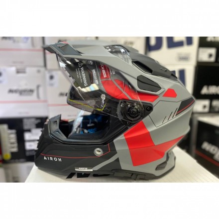 Шлем Airoh Commander 2 Reveal Red Fluo Matt
