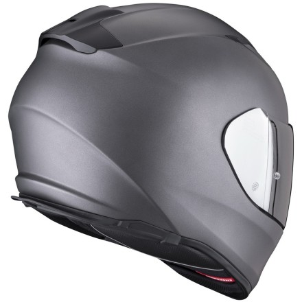 Мотошлем Scorpion Exo-491 Solid, цвет Антрацит Матовый