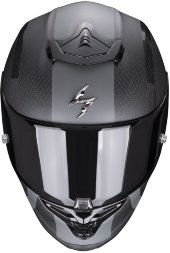 Мотошлем Scorpion Exo-R1 Carbon Air MG, цвет Карбон Матовый/Серый