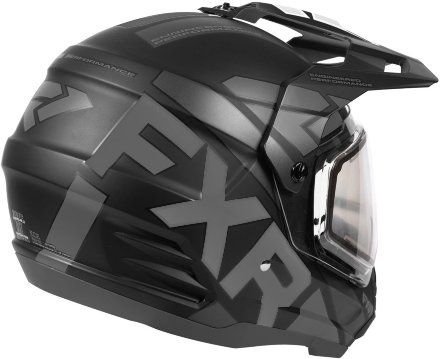 Шлем для снегохода FXR Torque X Evo Helmet w/ Elec Shield Black Ops