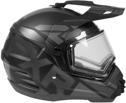 Шлем для снегохода FXR Torque X Evo Helmet w/ Elec Shield Black Ops