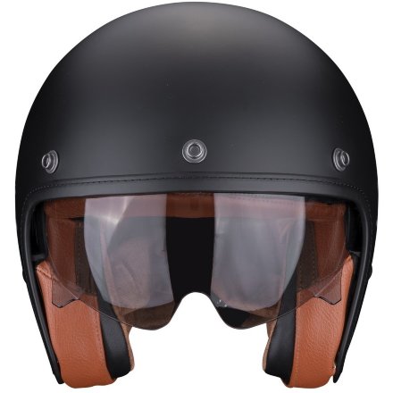 Мотошлем Scorpion Exo Belfast Evo Luxe, цвет Черный Матовый