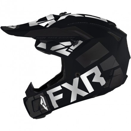 Шлем FXR Clutch Evo Le.5 Black/Silver D-ring