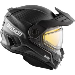 Шлем CKX Mission AMS EDL Solid Carbon Matt