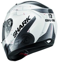 Мотошлем Shark Ridill Mecca, цвет Белый/Красный/Серый