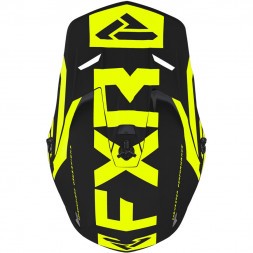 Шлем FXR Clutch Evo Le.5 Black HiVis D-ring