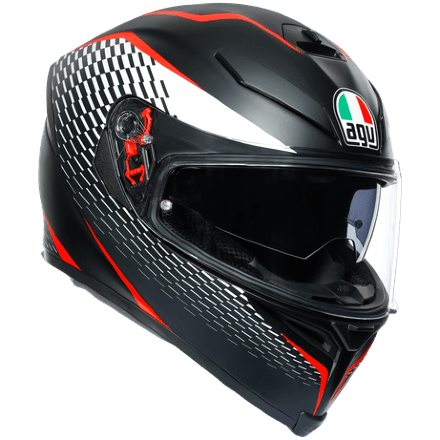 Мотошлем AGV K-5 S Multi Thunder Matt Black/White/Red
