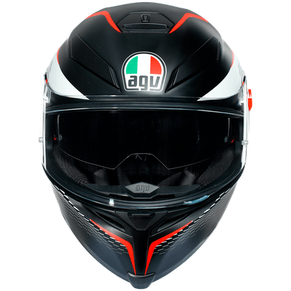 Мотошлем AGV K-5 S Multi Thunder Matt Black/White/Red