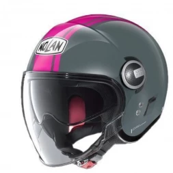 Мотошлем Nolan N21 Visor Dolche Vita 120 Slate Grey/Fuchsia