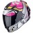 Мотошлем Scorpion Exo-491 Pirate, цвет Серый/Розовый/Желтый