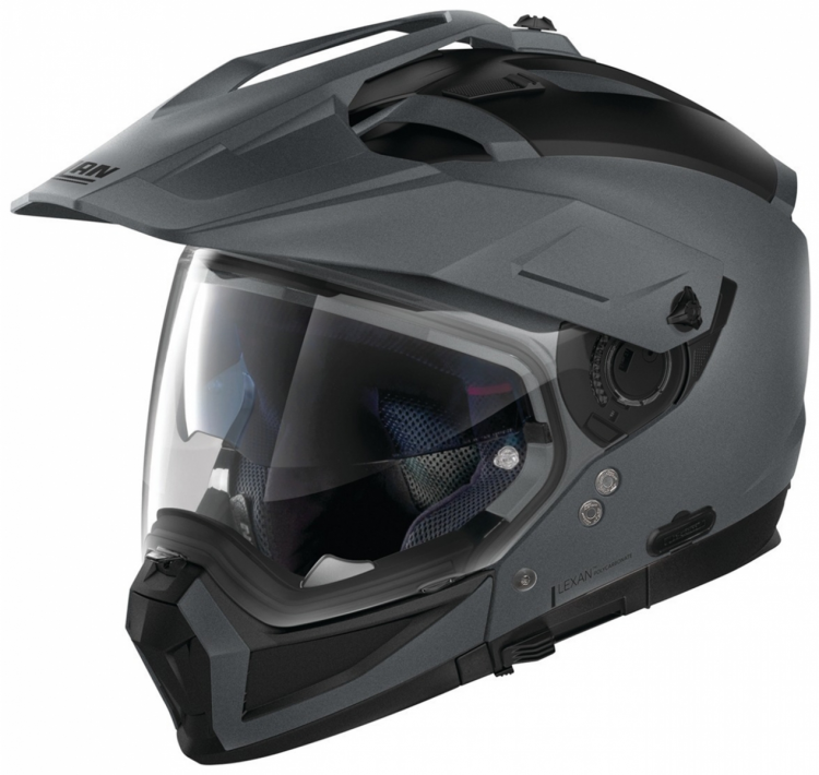 Nolan N70 2 X Classic N Com 02 Flat Vulcan Grey