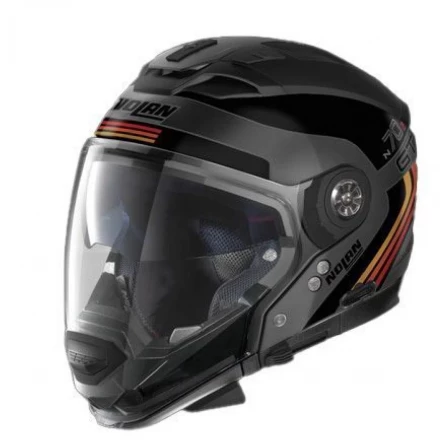 Мотошлем Nolan N70-2 GT Jetpack N-Com 063 Flat Lava Grey/Black/Orange 